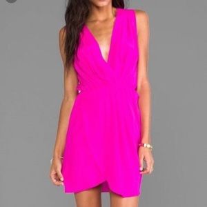 Amanda Uprichard Pink Mini Dress
